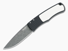 Pro-Tech BR-1 Bolster Release - Black Handle - Ivory Micarta