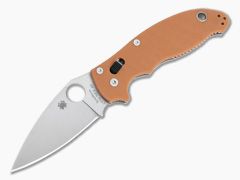 Spyderco Manix 2 Sprint Run C101GPBORE2 REX 45 Burnt Orange G10