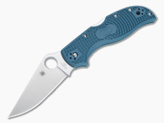 Spyderco Stretch 2 Straight Spine K390 Dark Cyan Blue FRN