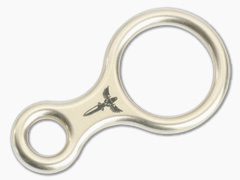 Audacious Concept Mini Figure Eight - Titanium - Satin