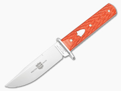 GEC H10 Hunter Fixed Blade - Jigged Orange Micarta