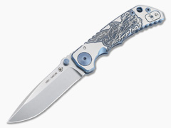 Spartan Harsey Folder Special Edition Blue Saint Michael